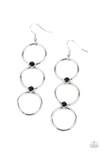 Load image into Gallery viewer, Refined Society Black Earrings