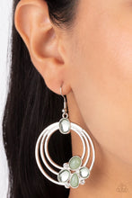 Load image into Gallery viewer, Dreamy Dewdrops Green Earrings
