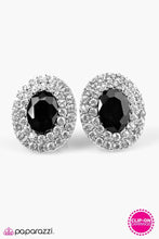 Load image into Gallery viewer, Red Carpet Royalty Black Clip On Earrings