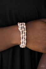 Load image into Gallery viewer, Classic Confidence Brown Coil Bracelet