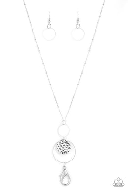 Faith Makes All Things Possible Silver Lanyard