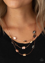 Load image into Gallery viewer, Downtown Reflections Copper Necklace
