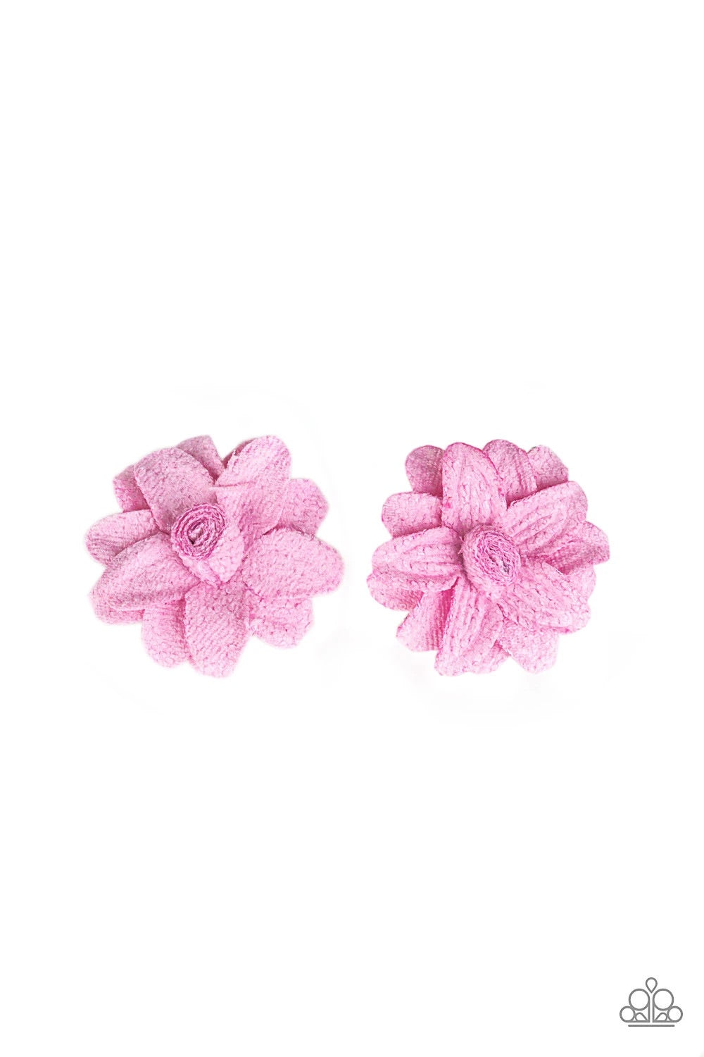 Lovely in Lilies Pink Hair Clips