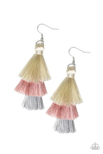 Load image into Gallery viewer, Hold On to Your Tassel Pink Earrings