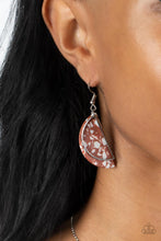 Load image into Gallery viewer, Flashdance Fashionista Brown Earrings