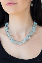 Load image into Gallery viewer, Bubbly Beauty Blue Necklace