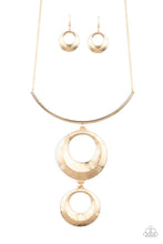 Load image into Gallery viewer, Egyptian Eclipse Gold Necklace