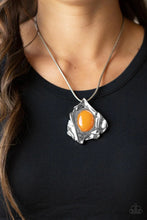 Load image into Gallery viewer, Amazon Amulet Orange Necklace