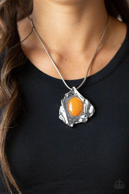 Amazon Amulet Orange Necklace