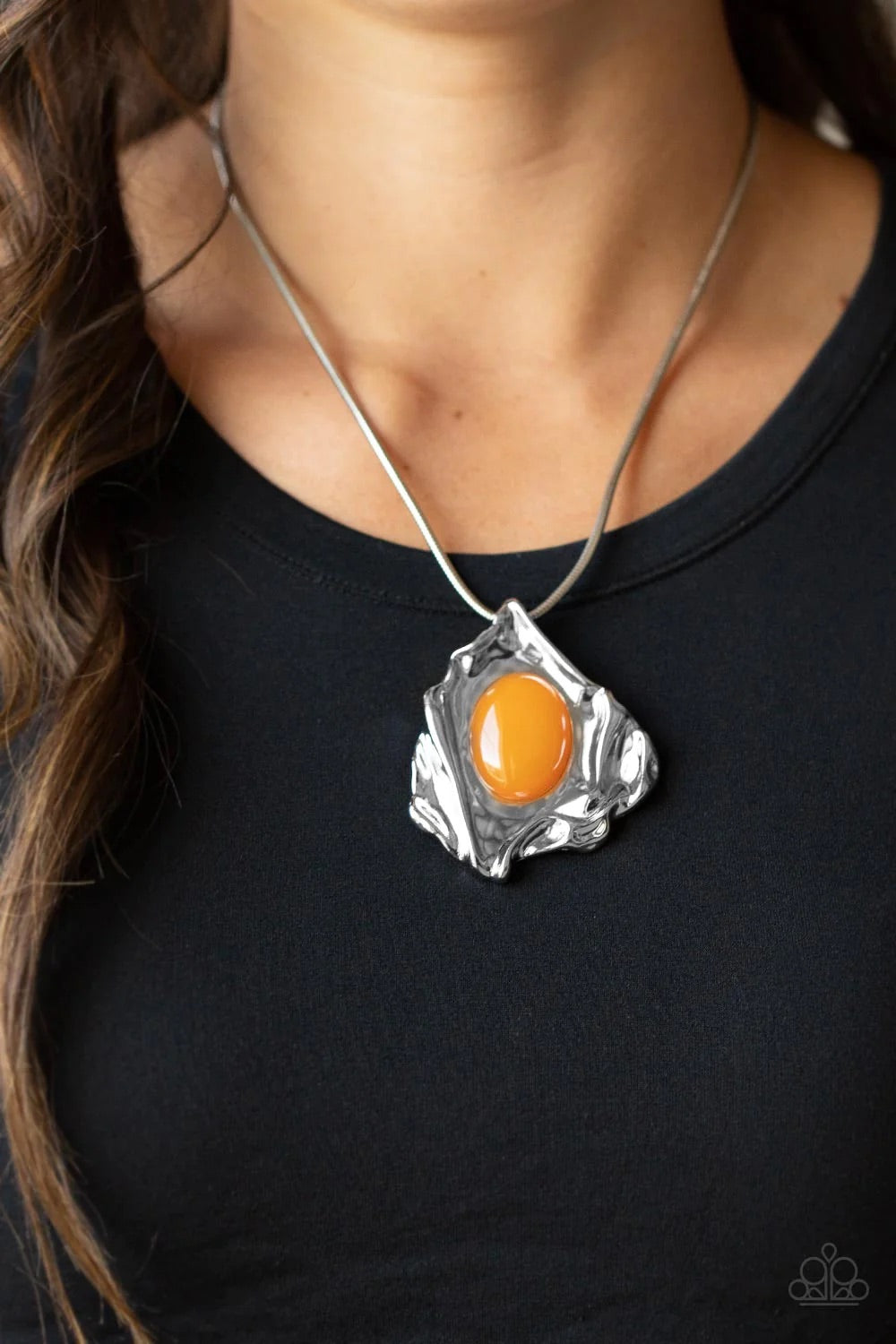 Amazon Amulet Orange Necklace
