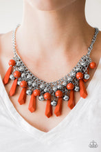 Load image into Gallery viewer, Diva Dynamics Orange Necklace