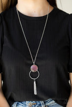 Load image into Gallery viewer, Nice to Glow You Purple Necklace
