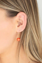 Load image into Gallery viewer, Belle of the Ballroom Orange Necklace