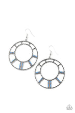 Load image into Gallery viewer, Fleek Fortress Blue Earrings
