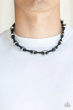 Load image into Gallery viewer, Wood You Believe It Black Urban Necklace
