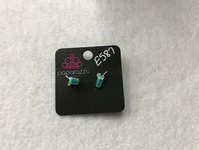 Starlet Shimmer Drink Earrings #587