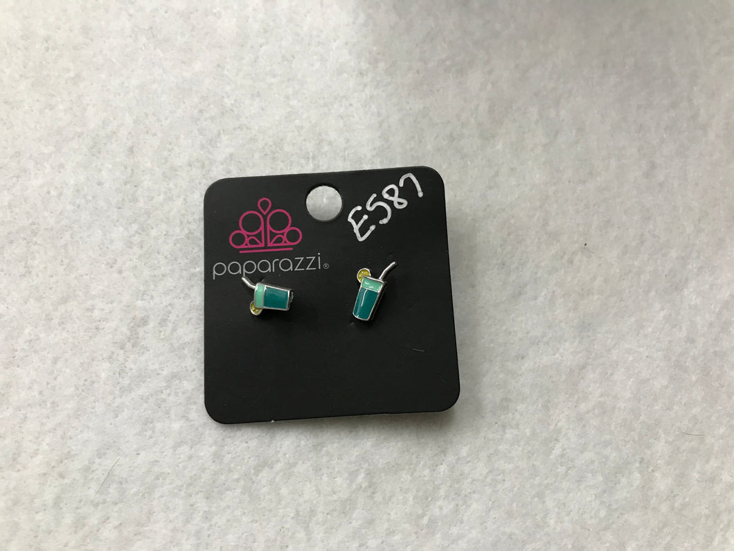 Starlet Shimmer Drink Earrings #587