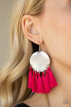 Load image into Gallery viewer, Tassel Tribute Pink Tassel Earrings