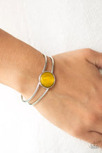 Load image into Gallery viewer, Winning Glow Yellow Hinged Bracelet