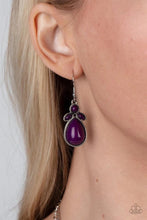 Load image into Gallery viewer, Botanical Banquet Purple Necklace