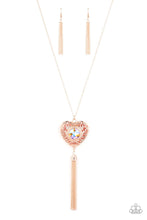 Load image into Gallery viewer, Prismatic Passion Rose Gold Necklace