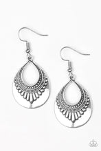 Load image into Gallery viewer, Totally Terrestrial Silver Earrings