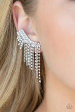 Load image into Gallery viewer, Thunderstruck Sparkle White Ear Crawlers
