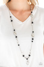 Load image into Gallery viewer, Serenely Springtime Black Necklace