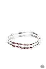 Load image into Gallery viewer, Gen Z Glamour Red Hinged Bracelet