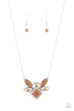 Load image into Gallery viewer, Amulet Avenue Brown Necklace