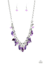 Load image into Gallery viewer, I Want to SEA the World Purple Necklace