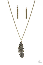 Load image into Gallery viewer, Free Bird Brass Necklace
