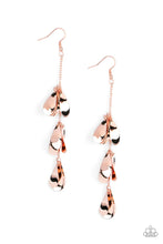 Load image into Gallery viewer, Arrival Chime Copper Earrings