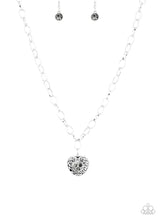 Load image into Gallery viewer, No Love Lost Silver Necklace