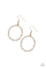 Load image into Gallery viewer, Glowing Grandeur Gold Earrings