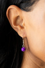 Load image into Gallery viewer, Summer Excursion Purple Necklace