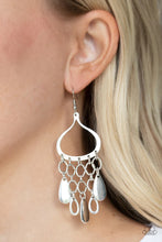 Load image into Gallery viewer, Lure Away Silver Earrings