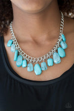 Load image into Gallery viewer, Glacier Goddess Blue Necklace