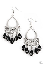 Load image into Gallery viewer, Famous Fashionista Black Earrings