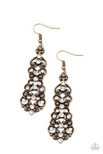 Load image into Gallery viewer, Diva Decorum Brass Earrings