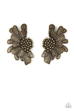 Load image into Gallery viewer, Farmstead Meadow Brass Post Earrings