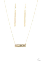 Load image into Gallery viewer, Raising My Tribe Gold Necklace