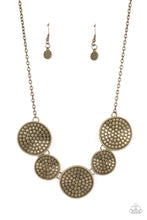 Load image into Gallery viewer, Self DISC-overy Brass Necklace