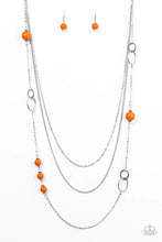 Load image into Gallery viewer, Absolutely It Orange Necklace