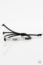 Load image into Gallery viewer, Careful What Your Wish For Black Bracelet