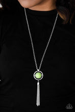 Load image into Gallery viewer, Always Front and Center Green Necklace