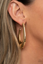 Load image into Gallery viewer, Find Your Anchor Gold Earrings