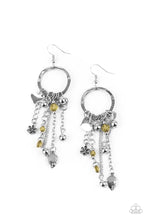 Load image into Gallery viewer, Charm School Yellow Earrings