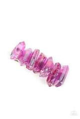 Crystal Caves Purple Hair Clip
