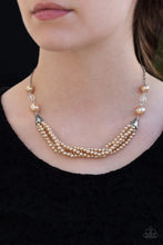 Load image into Gallery viewer, One Woman Show Brown Necklace